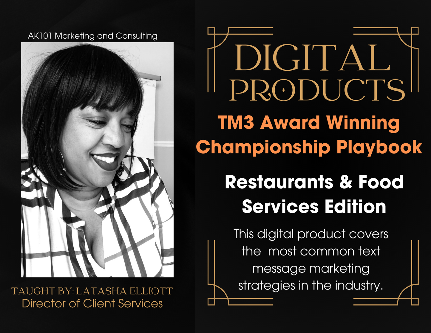 TM3 Award Winning Championship Playbook | Restaurants & Food Services Edition