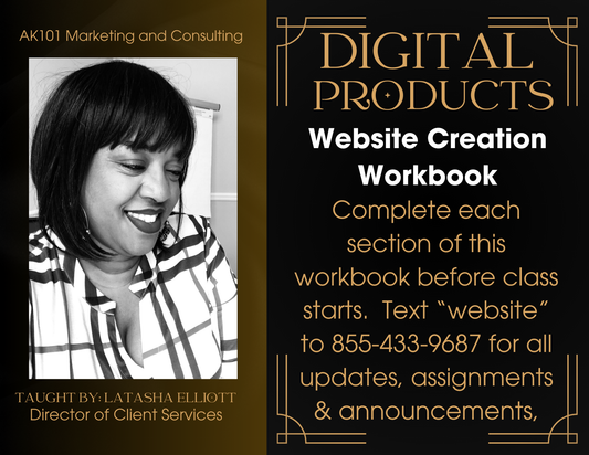 Website Creation Workbook